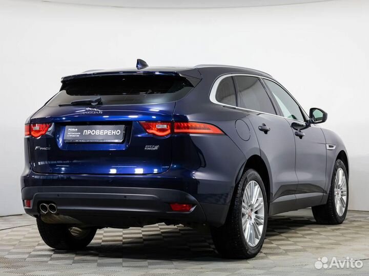 Jaguar F-Pace 2.0 AT, 2016, 83 850 км