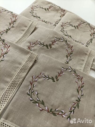 Салфетки лен СССР