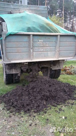 Доставка почвогрунта от 4 кубов, навоз, земля