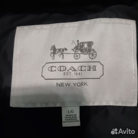 Пуховик женский Coach 46р