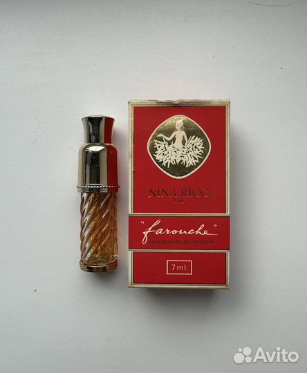 Nina Ricci Farouche духи винтаж б/у