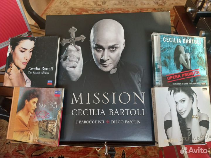 Cecilia Bartoli 4Cd + 1(двойной ) винил Decca
