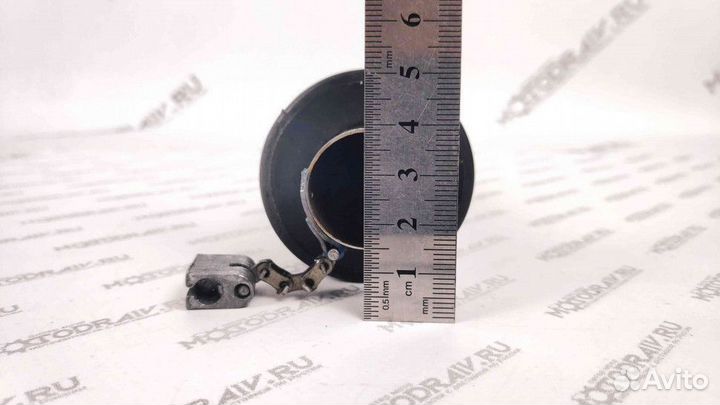 Ручка руля правая (газа) Урал (с цепочкой) в сборе