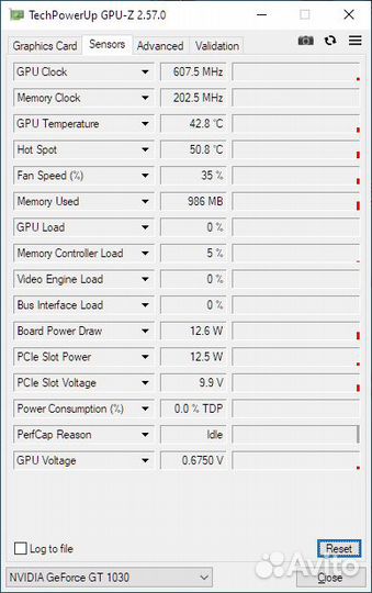 Msi GeForce GT 1030 (gddr5)