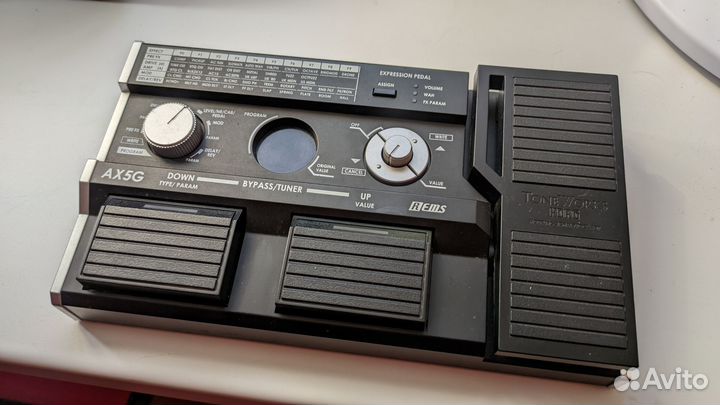 Гитарный процессор korg ax5g