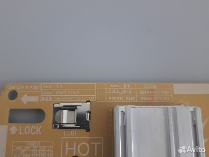 Bn44-01110h Samsung 55