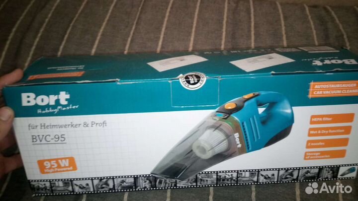 Автомобильный пылесос Bort bvc-95