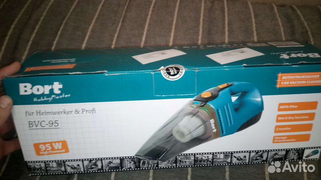Автомобильный пылесос Bort bvc-95