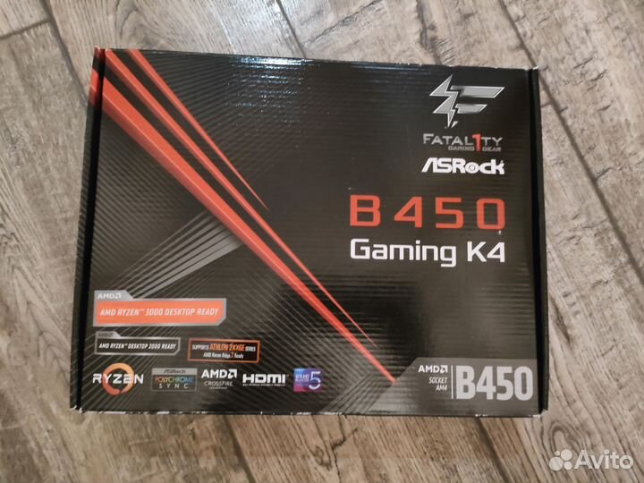Материнская плата ASRock Fatal1ty B450 Gaming K4