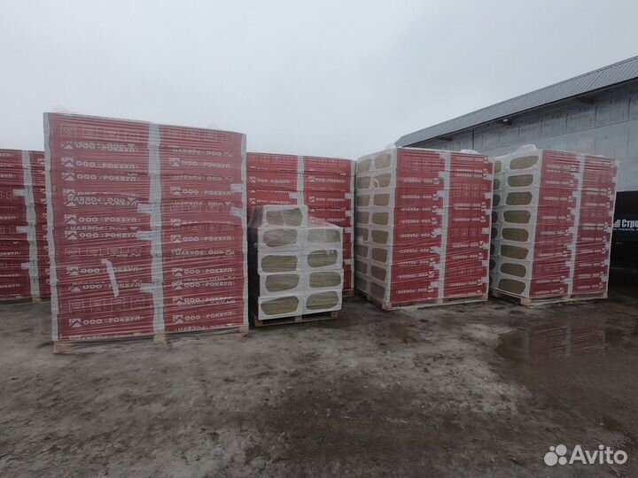 Rockwool фасад баттс оптима 50/100 мм