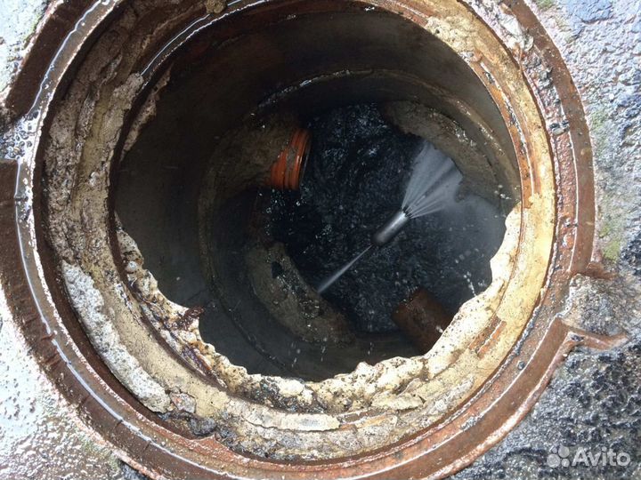 Гидродинамическая прочистка канализации