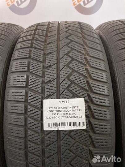 Continental ContiWinterContact TS 850 P 275/50 R20