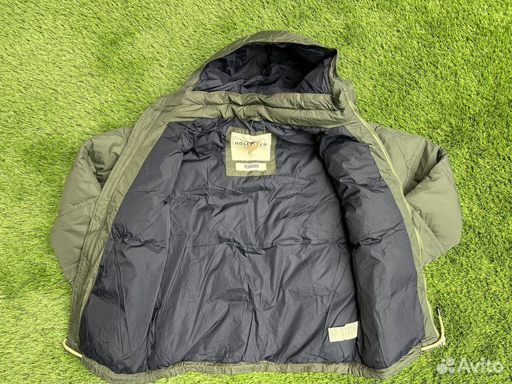 Винтаж пуховик мужская Hollister Redondo S XL