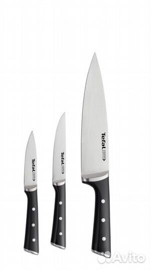 Набор кухонных ножей Tefal Ice Force 3 шт