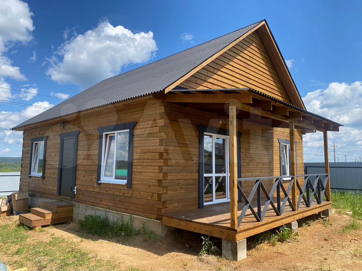 Дом 100 м² на участке 5 сот.