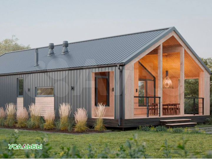 Дом 103,2 м² на участке 6,7 сот.