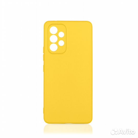 Силиконовый чехол для Samsung Galaxy A53 5G (yello