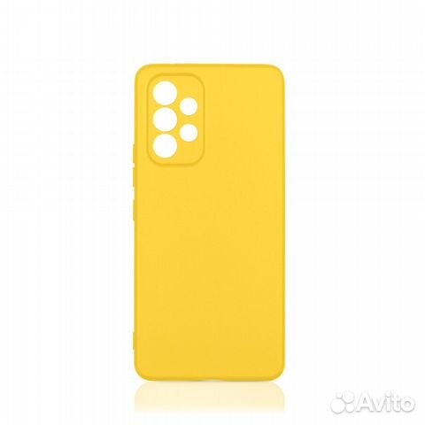 Силиконовый чехол для Samsung Galaxy A53 5G (yello