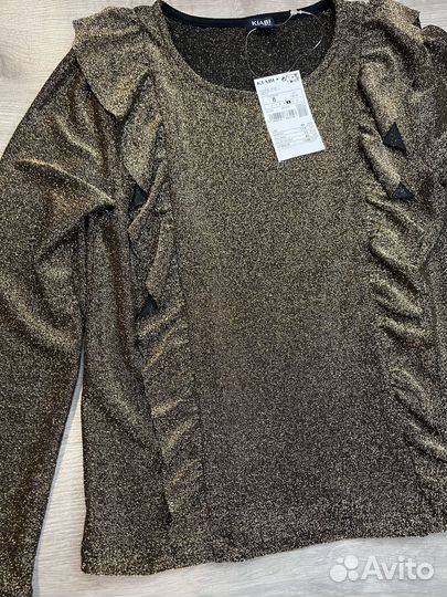 Кофта/блузка Kiabi 122/128 с рюлексом на девочку