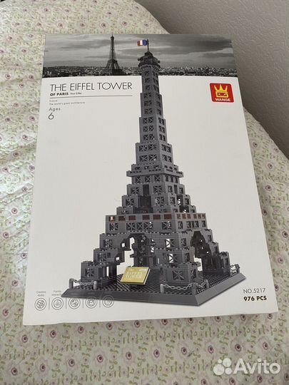 Конструктор Wange. Эйфелевая башня