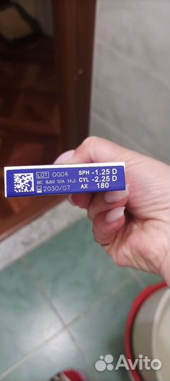 Линзы контактные торические астегматические