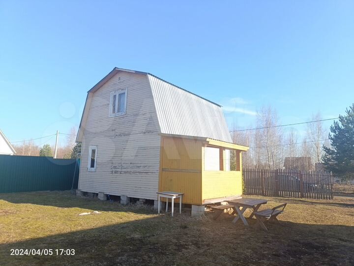 Дача 77 м² на участке 8 сот.