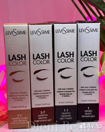 Стойкая краска для бровей