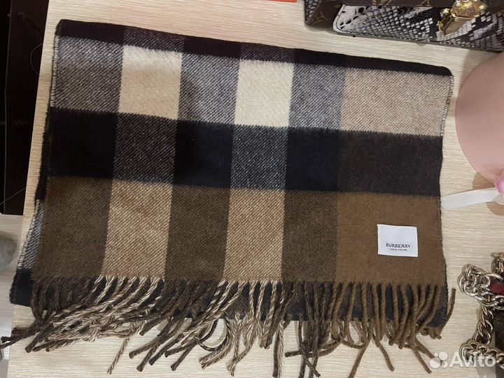 Шарф burberry оригинал