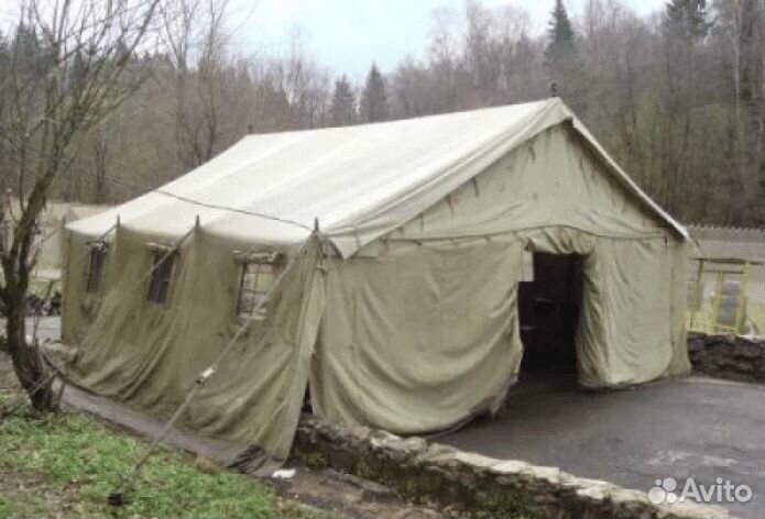 Армейские палатки с хранения