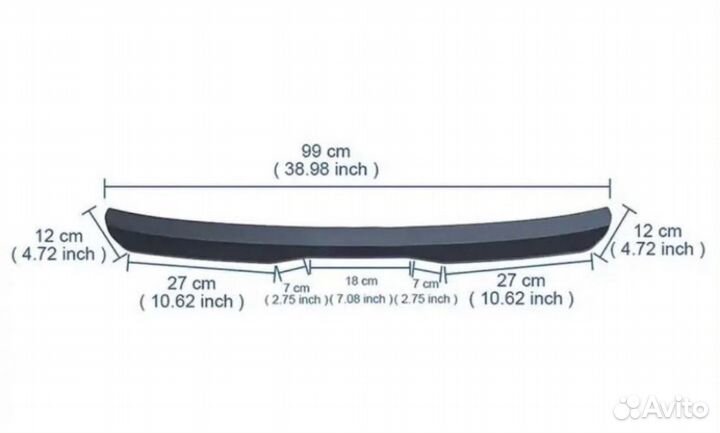 Спойлер на хетчбек