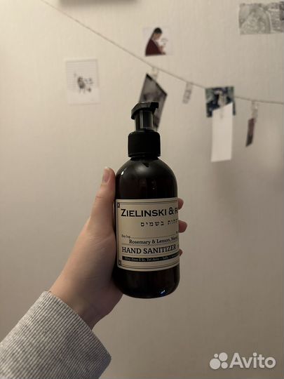 Антибактериальный гель для рук zielinski & rozen