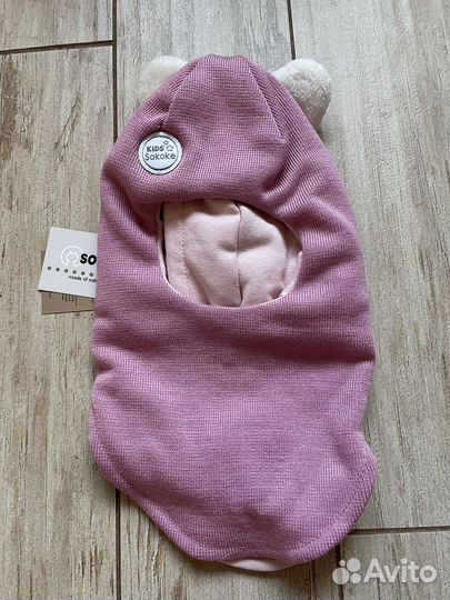 Шапка-шлем Sokoke для девочки размер 50-52