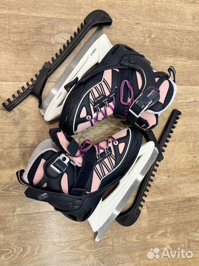 Коньки детские раздвижные 32-35