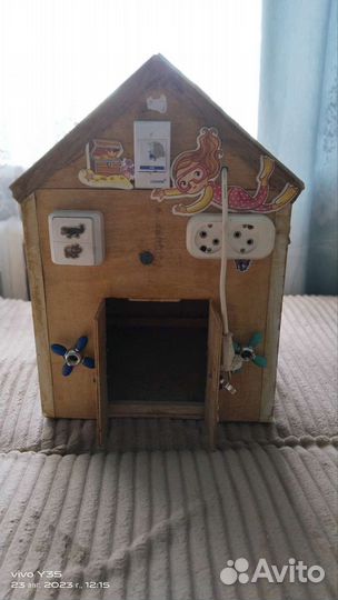Детский деревянный домик