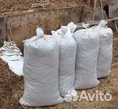 Навоз перепелиный в мешках
