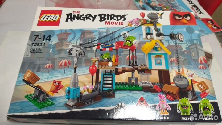 Конструктор lego angry birds movie артикул 75824