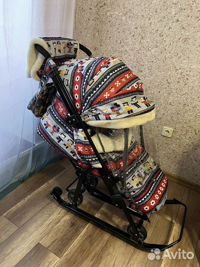 Коляска санки