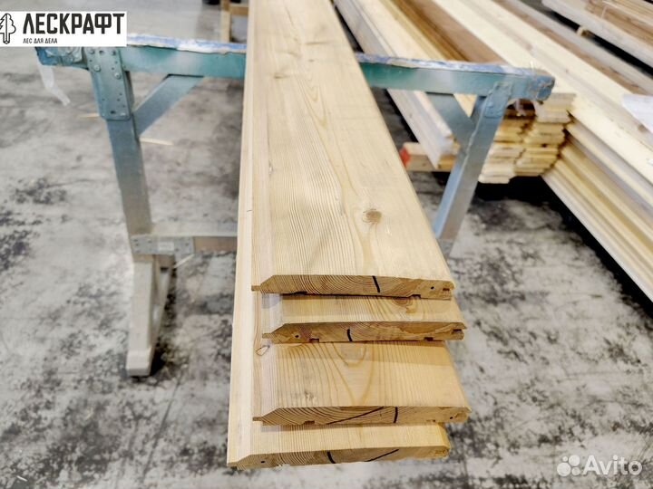 Имитация бруса 20*185*6000 сорт C сосна