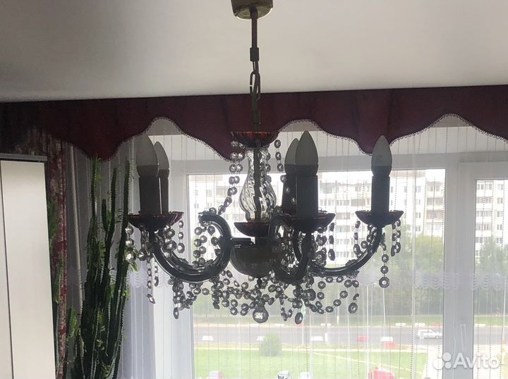 Люстра хрустальная