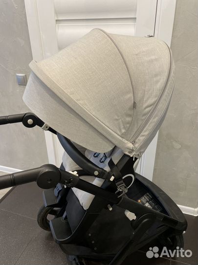 Коляска stokke trailz+Зимний комплект и дождевик