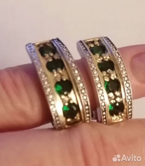 Серебряные серьги