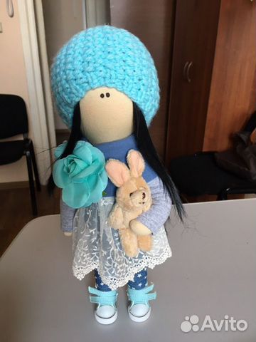 Интерьерная кукла ручной работы