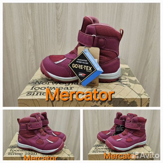 Зимние ботинки Viking Hamar kids 25 27 новые