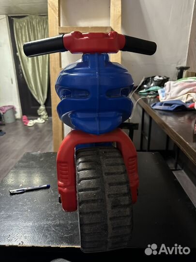 Мотоцикл - толокар человек-паук