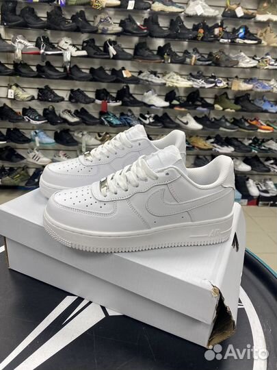 Кроссовки Nike Air Force 1 кожаные