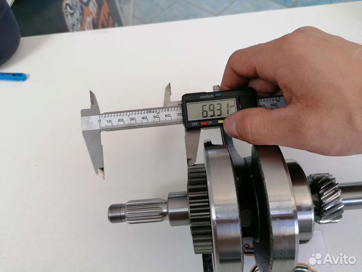 Коленвал 166fmm Racer Nitro, Fighter, Stels Flex