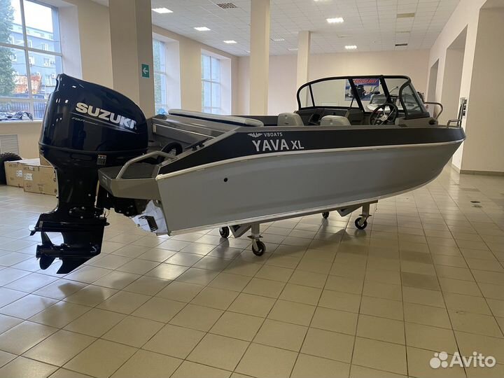 Лодка Волжанка Yava XL Fish с Suzuki DF 115