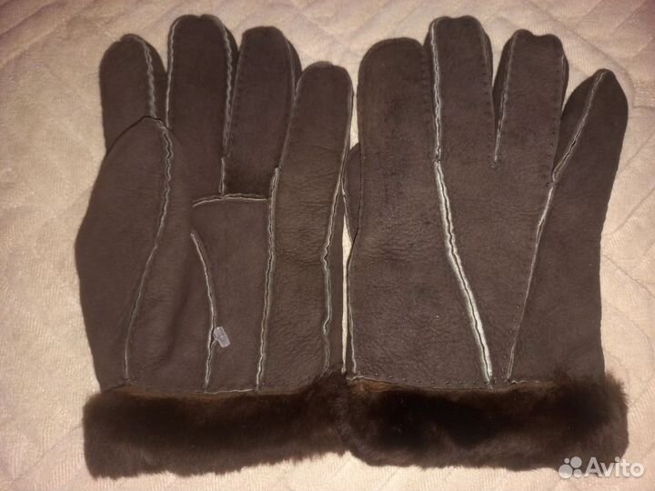 Мужские кожаные перчатки