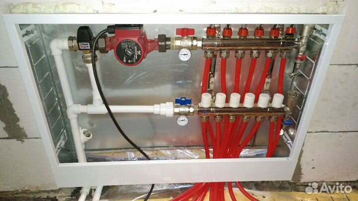 Отопление.Тёплый пол.Водопровод