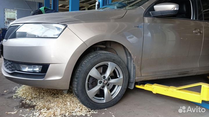 Новые диски R15 для Skoda Rapid